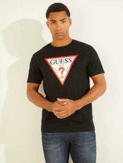 Guess Black Printed Premium T-Shirt (1342)
