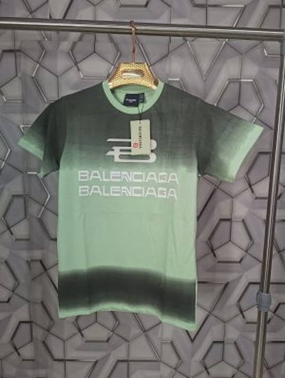 Balenciaga_Inglish_Green_Logo_Print_Premium_T-Shirt_(1648)
