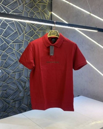 Armani_Exchange_Red_Premium_Imported_Polo_T-Shirt_(1178)