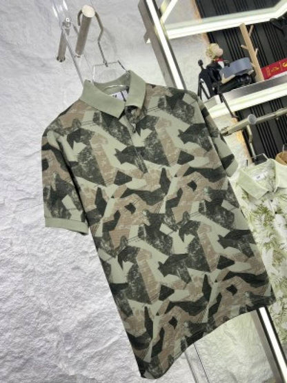 H&M_Green_Printed_Imported_Polo_T-shirt_(1360)