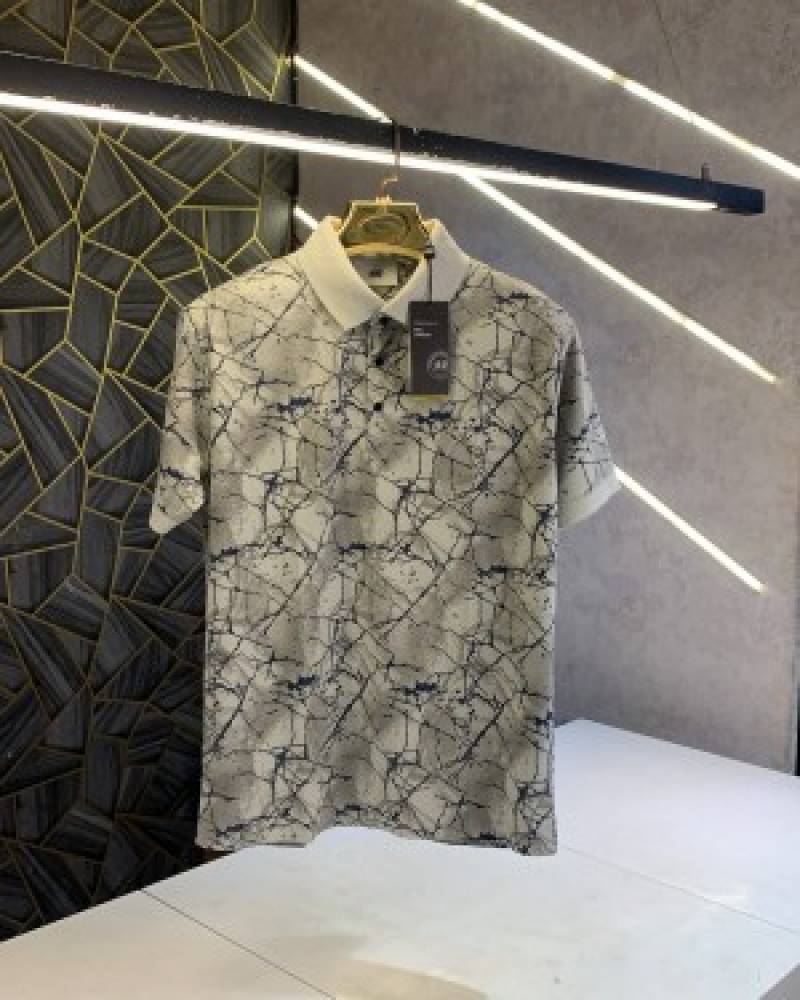 H&M_Grey_Printed_Imported_Polo_T-shirt_(1361)