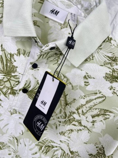 H&M_Floral_Print_Imported_Polo_T-shirt_(1362)