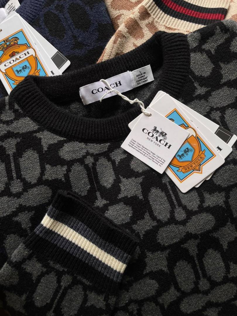 Coach_Black_Imported_Knitted_Premium_Pull_Over_(1933)