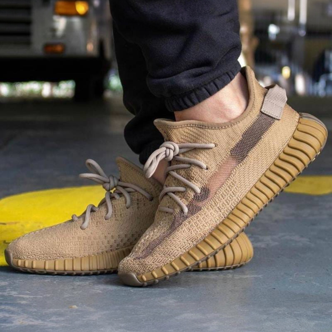 AdIdA5 Yeezy 350 V2 Earth Semi UA With Full Accessories