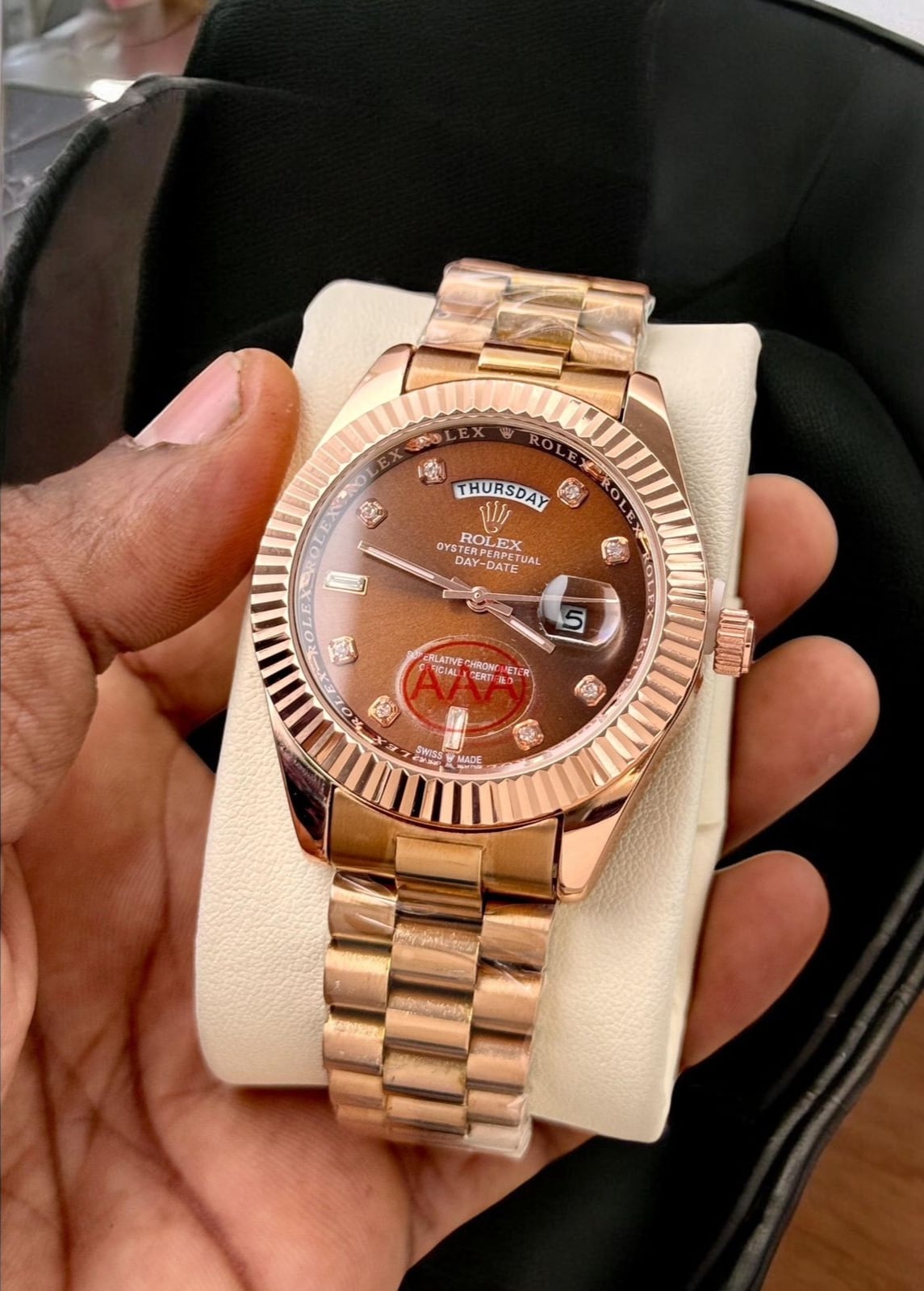 rol-eX Day/Date Brown