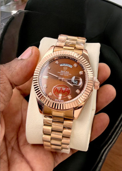 rol-eX Day/Date Brown