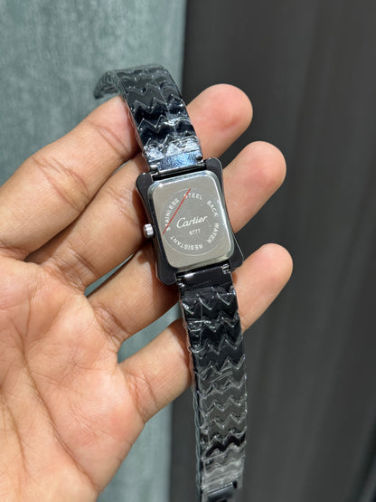 Cartie r All Black Designer Premium Watch