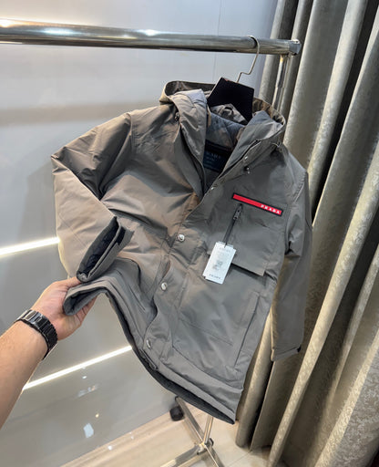 Prad a Milano Grey Imported Puffer Jacket