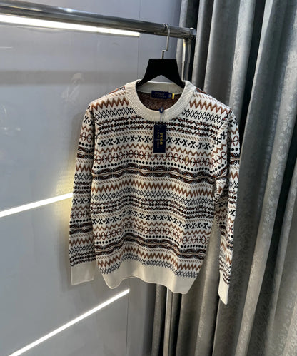 Ralph  Lauren Cream Imported Knitted Pull Over