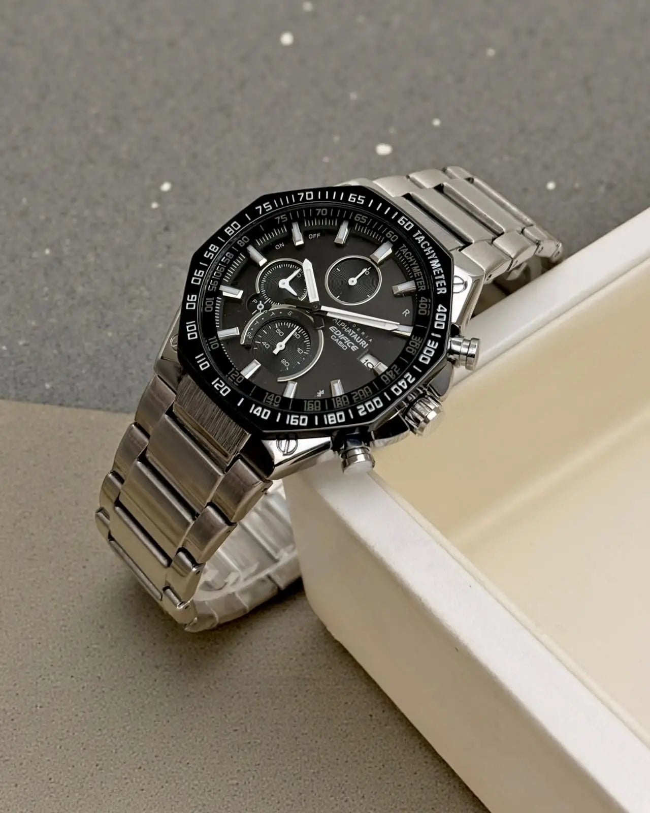 Casi.o Edifice EQB-1100 Silver Black