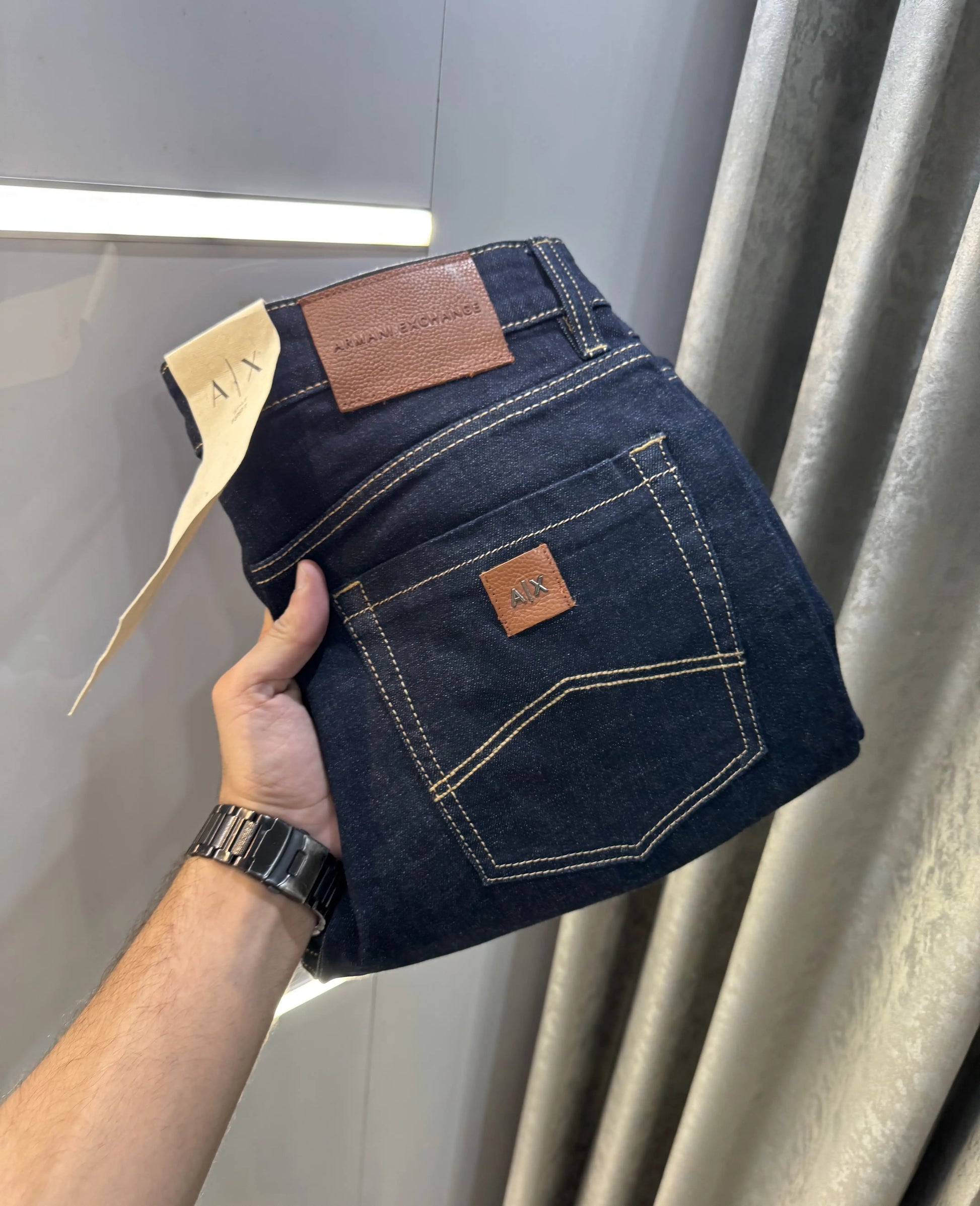 Arman i EXchange Navy Blue Raw Wash Imported Denim