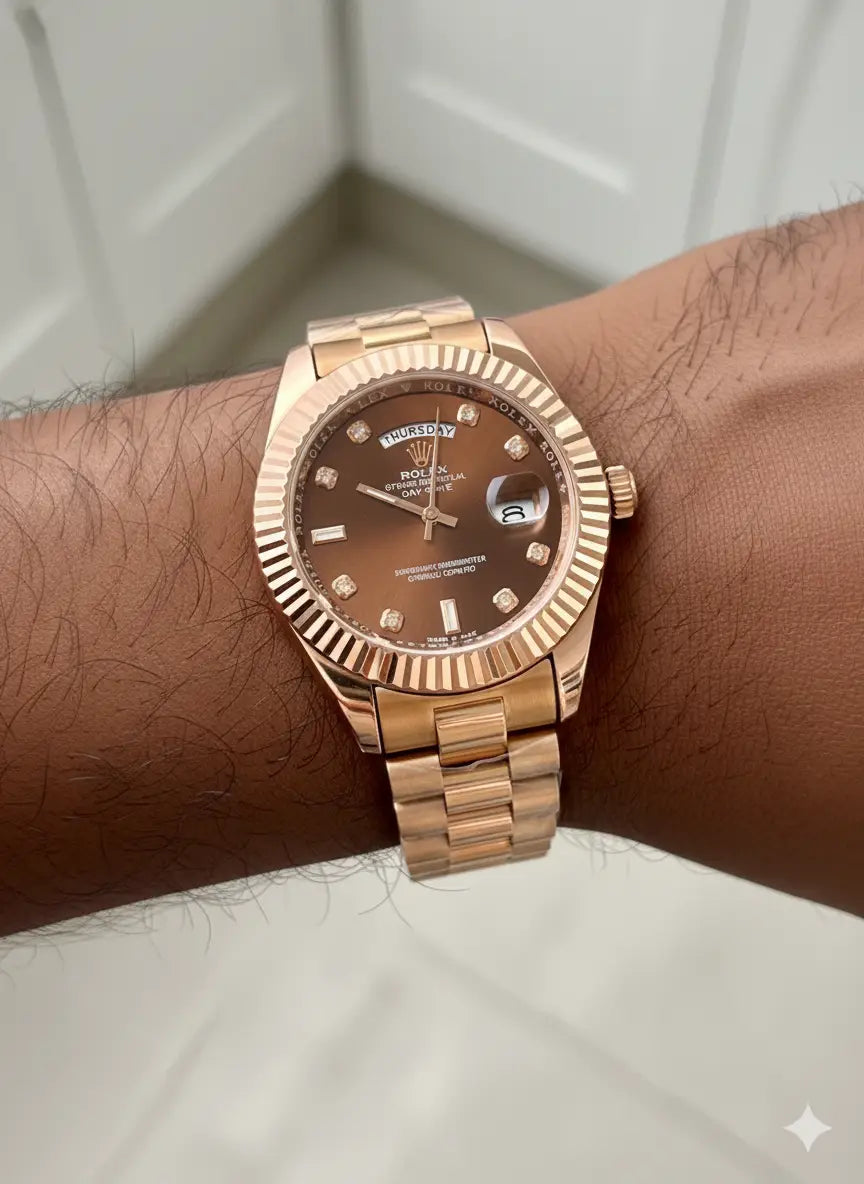 rol-eX Day/Date Brown