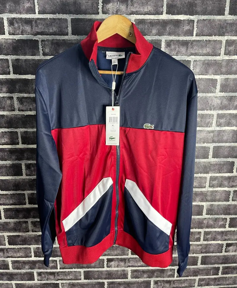 Lacoste Premium Zipper Jacket Red