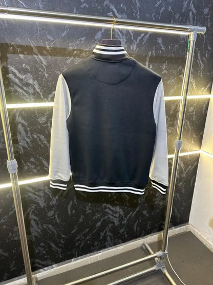 AMIR_I PREMIUM VARSITY JACKET BLACK