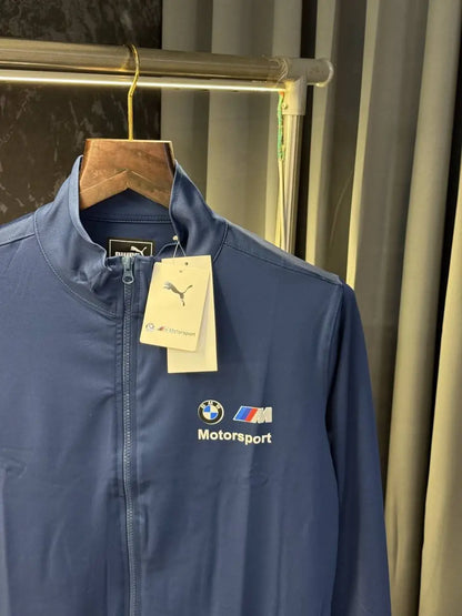 Pum a BMW Motorsport Zipper Jacket (Petrol blue)