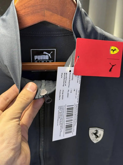 Pum a Ferrari Zipper Jacket (Dark Grey)