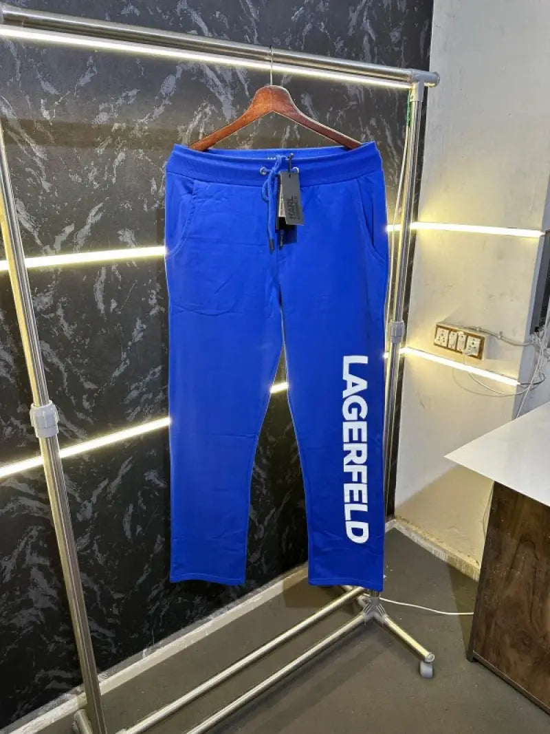 Karl Langerfeld Premium Trackpant Blue