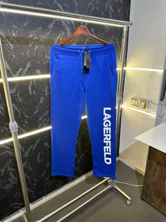 Karl Langerfeld Premium Trackpant Blue