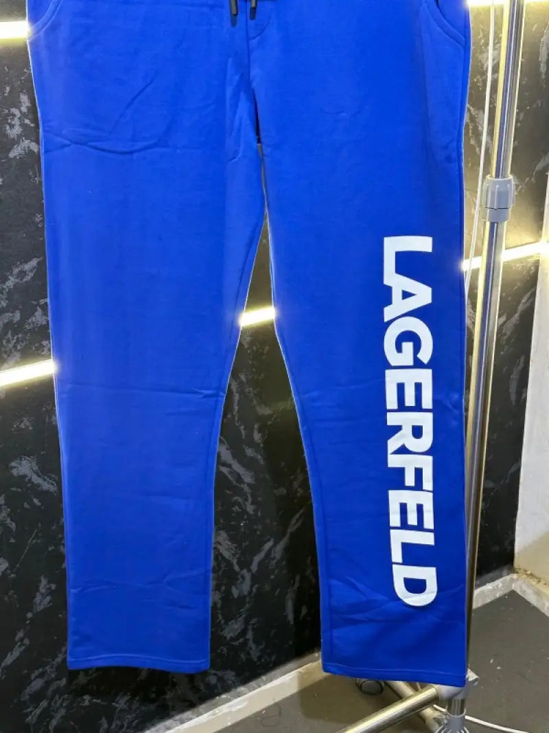 Karl Langerfeld Premium Trackpant Blue
