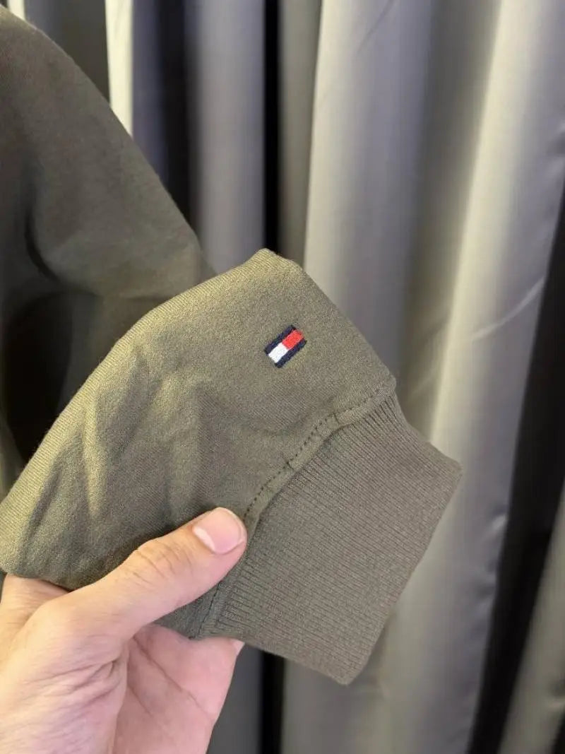 Tommy_Hilfiger Store Article Hoodie (Green)