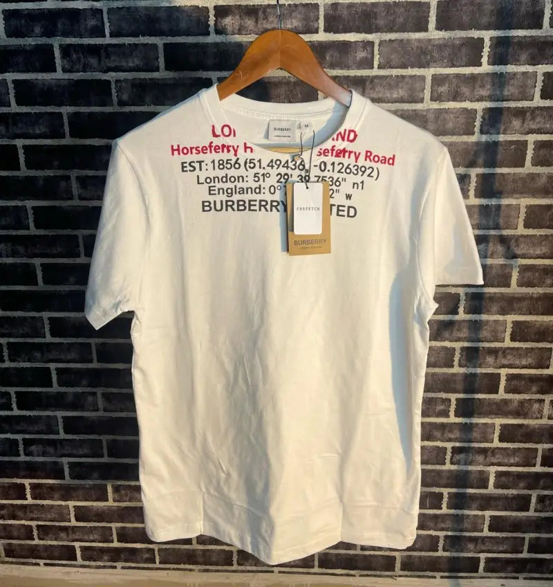 Burberr_y Premium Tshirt White