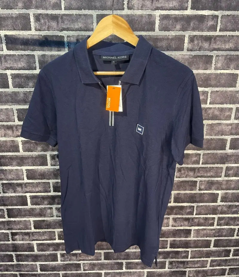 Michael Kors Logo print Polo T shirt
