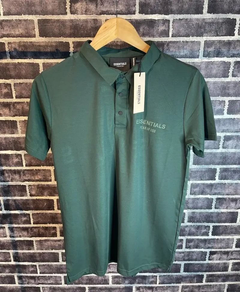 Essential Fog Double print Polo Tshirt