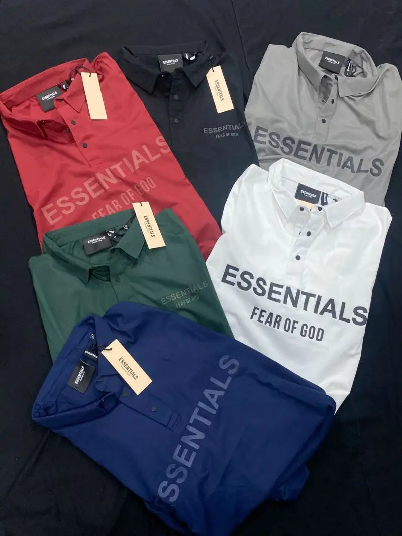 Essential Fog Double print Polo Tshirt