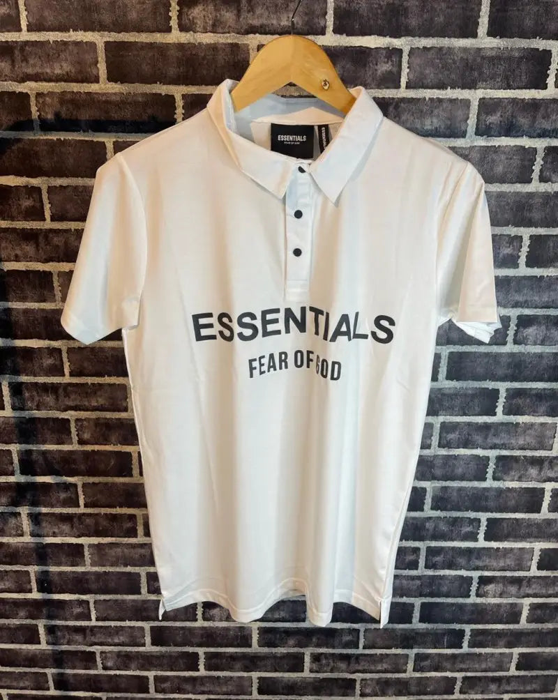 Essential Fog Double print Polo Tshirt