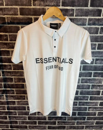 Essential Fog Double print Polo Tshirt