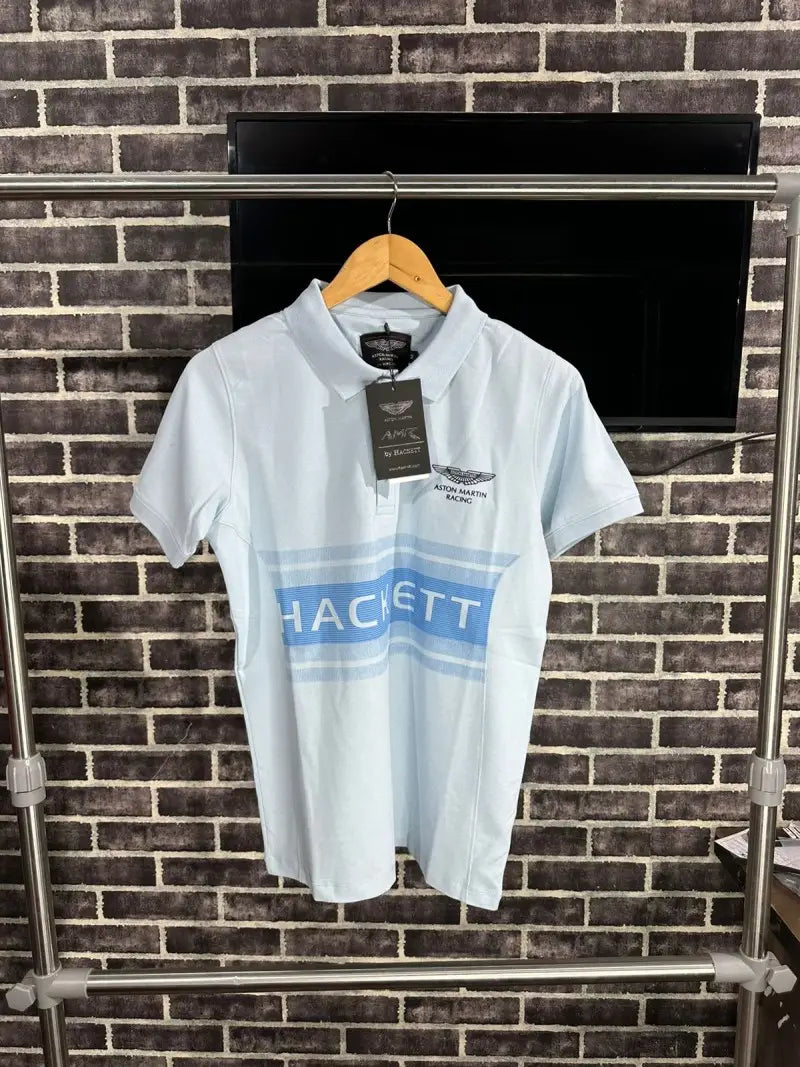 Hacket_t London Premium Polo Tshirt Blue