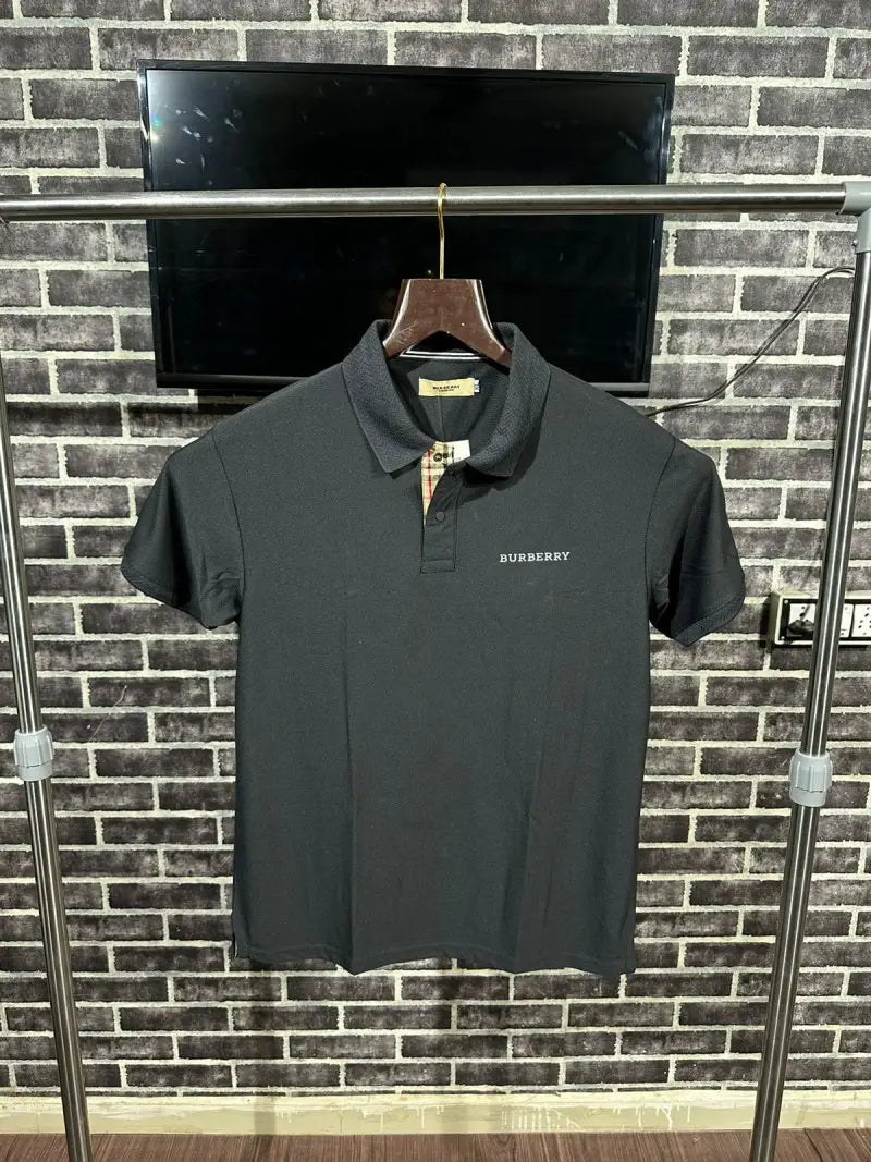 Burberry Premium Polo Tshirt Black