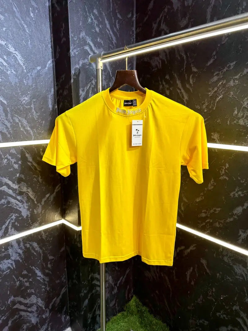 Palm Angels Oversized Tshirt Yellow