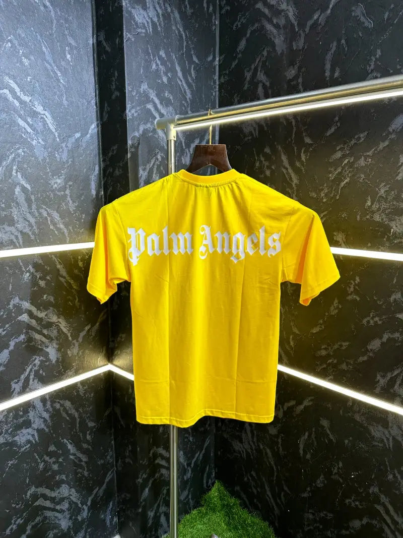 Palm Angels Oversized Tshirt Yellow