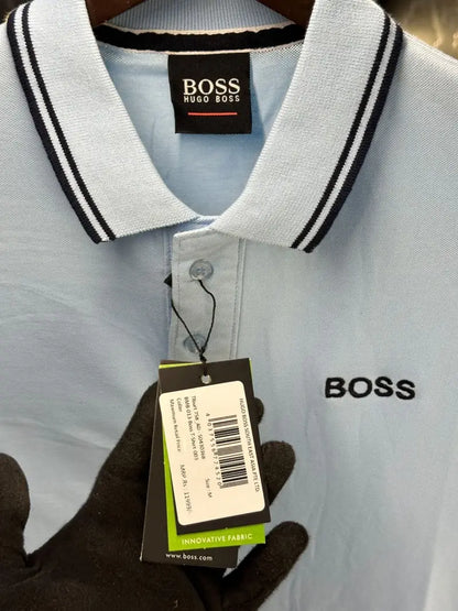 Hugo Boss Premium Polo Tshirt Sky Blue