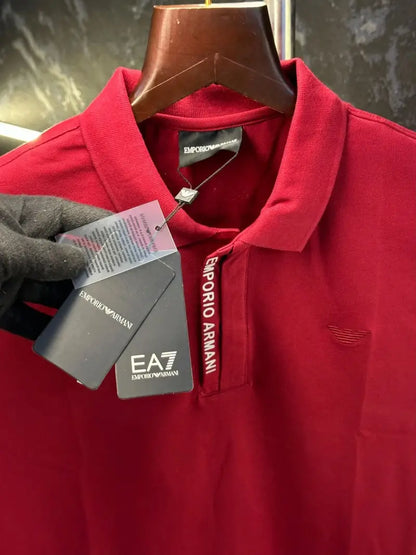 Emporio Armani Premium Polo Tshirt Red