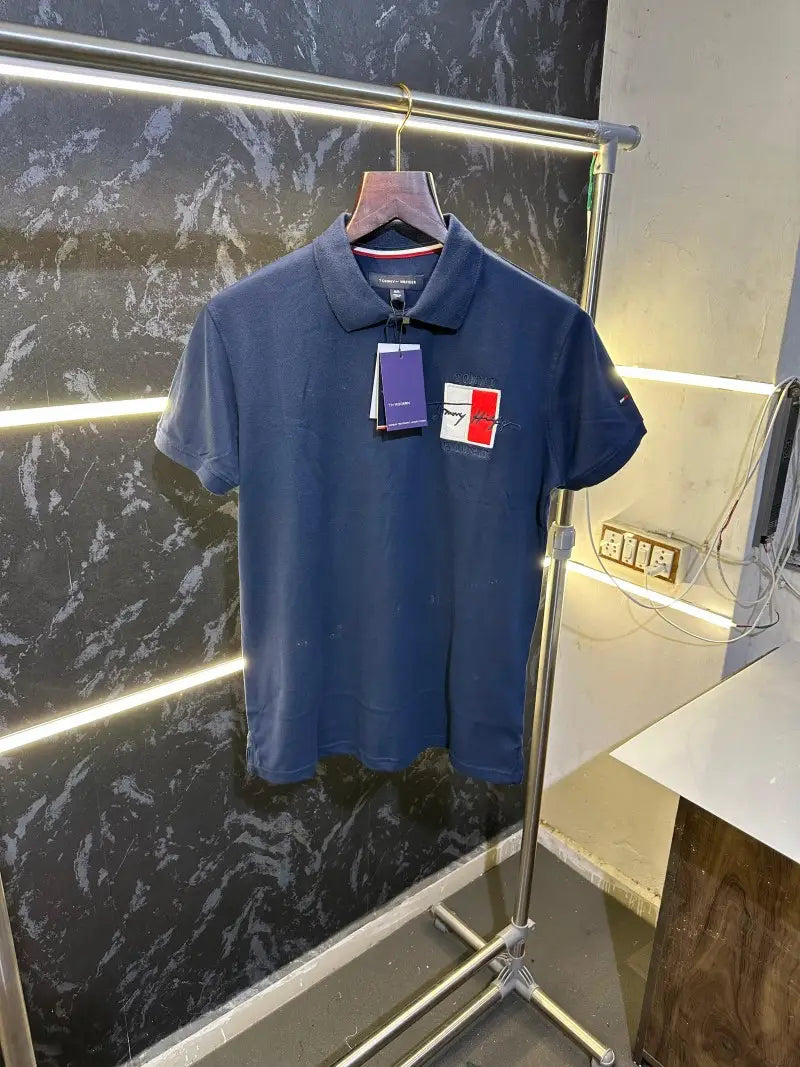 Tommy Hilfiger Premium Polo Tshirt Navy