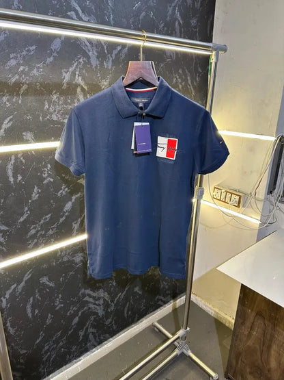 Tommy Hilfiger Premium Polo Tshirt Navy