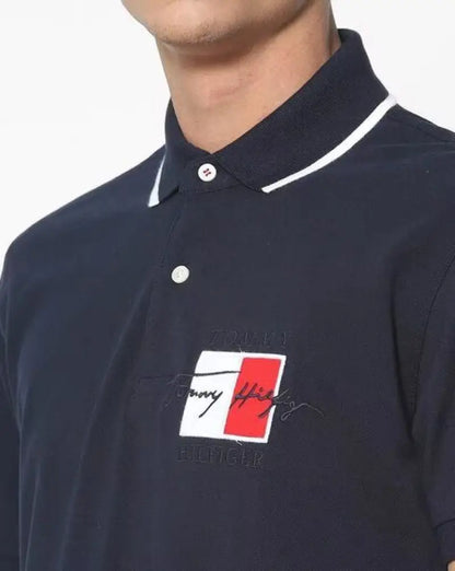 Tommy Hilfiger Premium Polo Tshirt Navy
