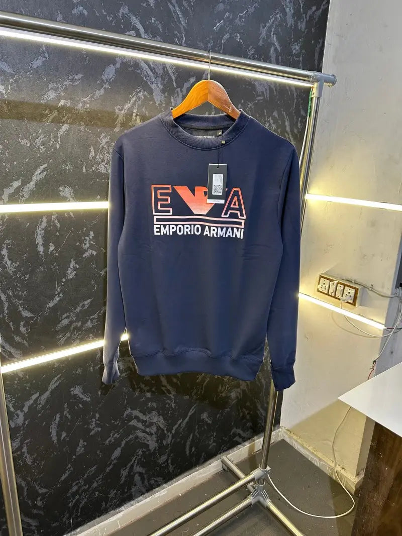 Emporio Arman_i Premium Sweatshirt navy dark