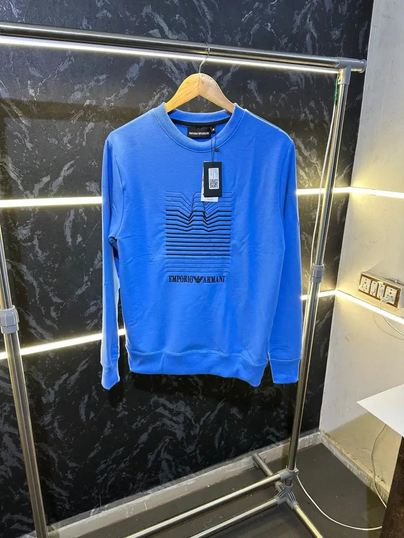 Emporio Armani Premium Sweatshirt Blue