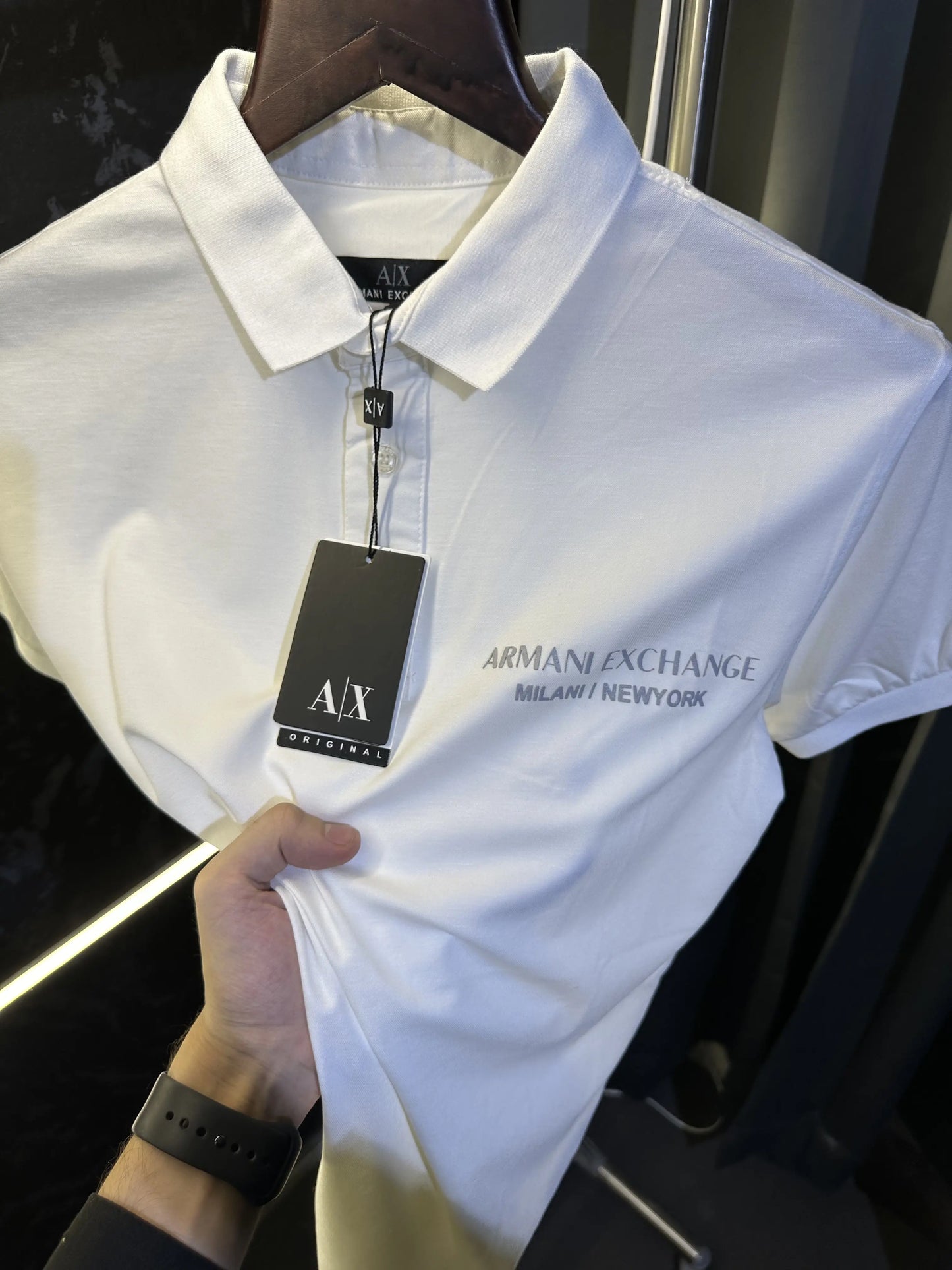 Arman-i Exchange Milano Polo Tshirt White