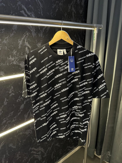 Adida s Neo Premium Round Neck Tshirt Black