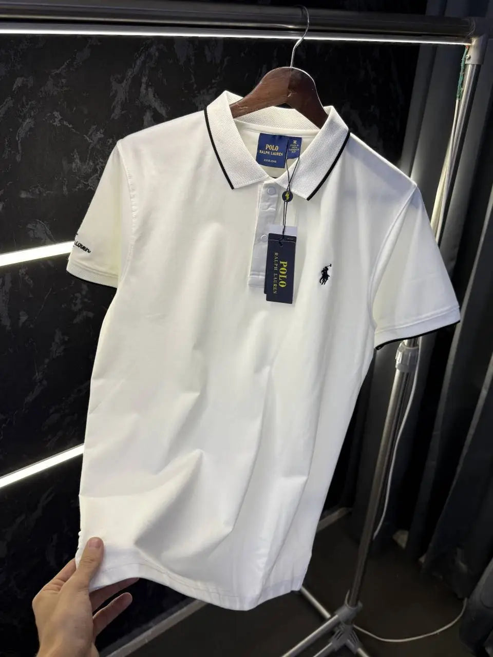 Ralph_Lauren Polo Tshirt ( White )