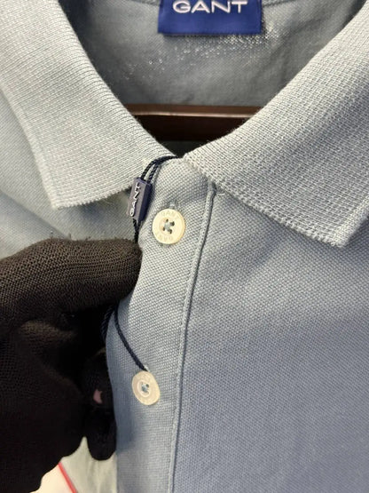 Gant USA Premium Polo Tshirt ( Ice Blue )