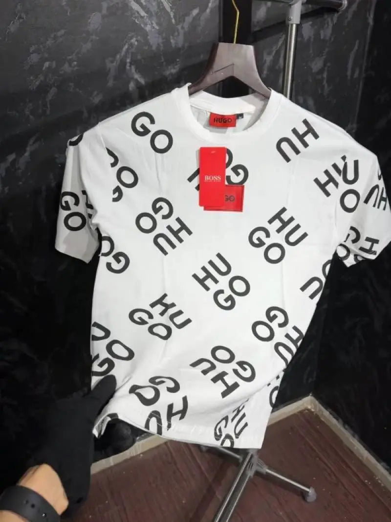 SALE HUGO_BOSS PREMIUM ROUND NECK TSHIRT