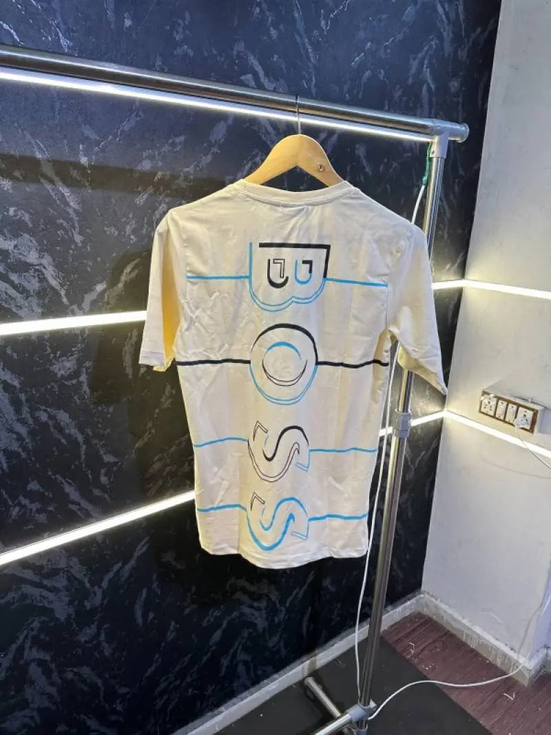 SALE Hugo_Boss Premium Store Article Round Neck Tshirt No Return No Exchange On This Product