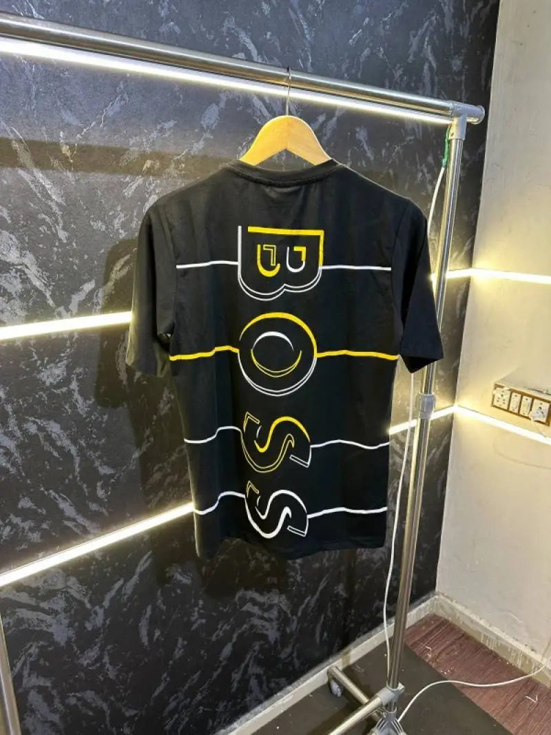 SALE Hugo_Boss Premium Store Article Round Neck Tshirt No Return No Exchange On This Product