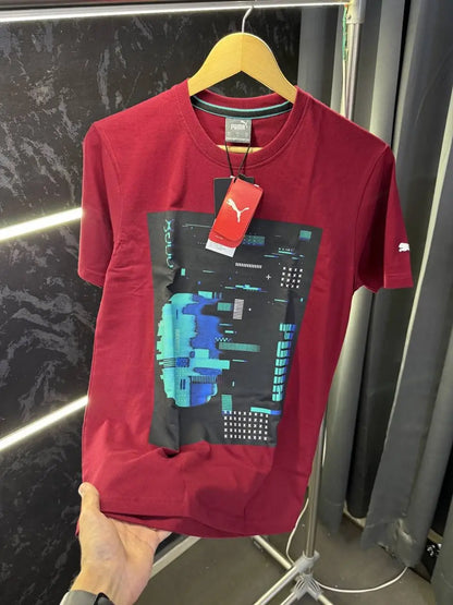 Pum a One 8 Round Neck Tshirt with box packing