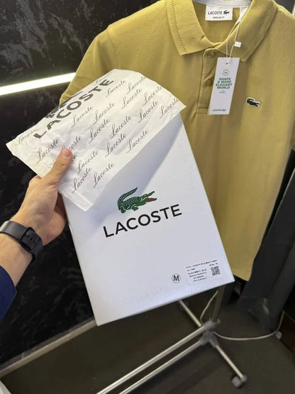 Lacost e Premium Polo Tshirt ( With Box Packing )